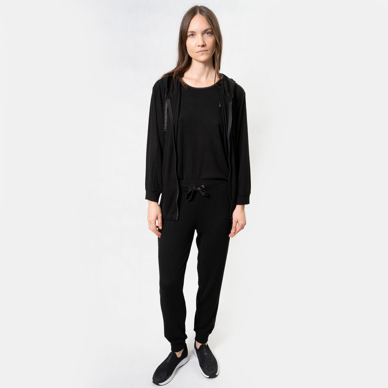 Pantalón jogger Mujer Negro