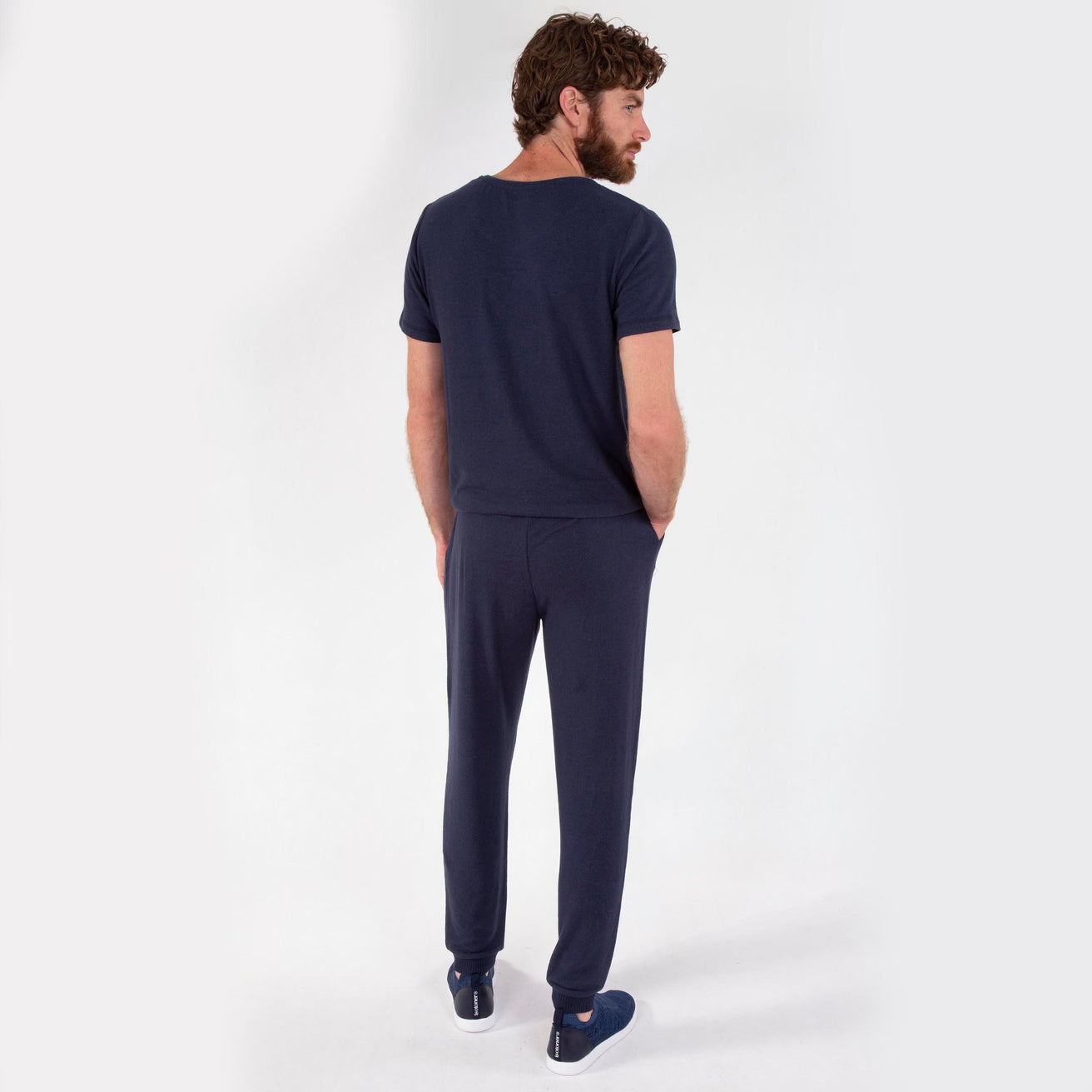 Pantalón jogger Hombre Azul marino