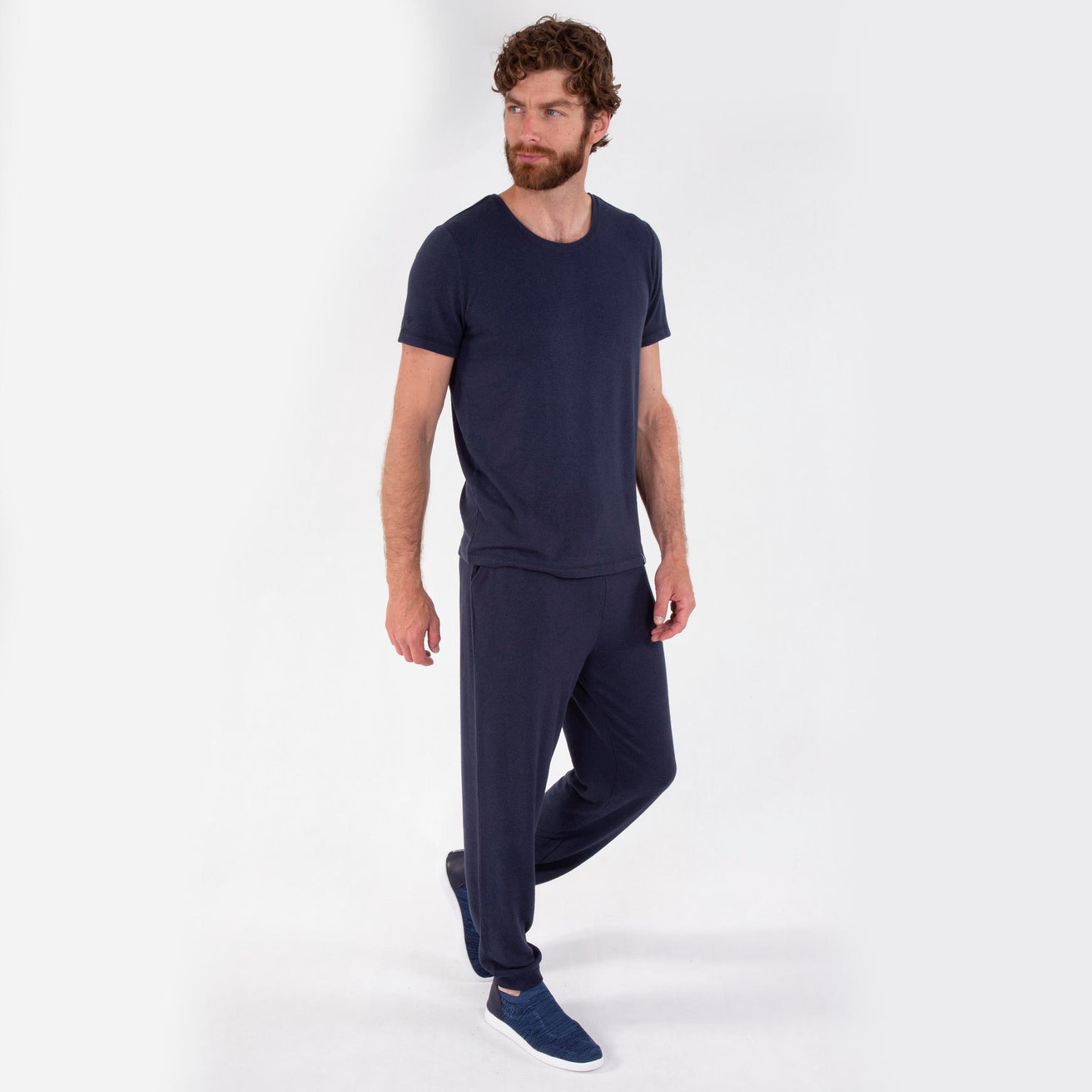 Pantalón jogger Hombre Azul marino