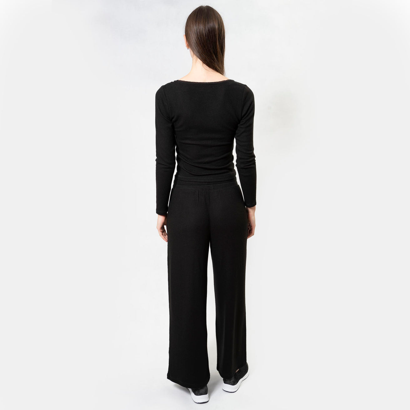 Pantalón largo Mujer Negro