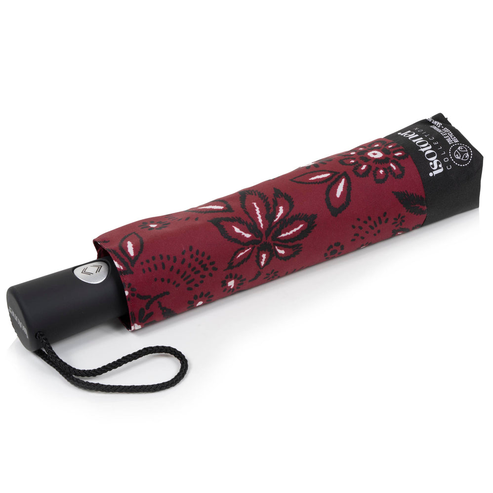 Paraguas Auto Bandana Burdeos - Isotoner