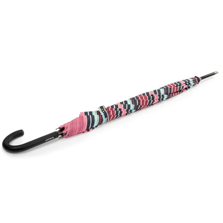 Paraguas de Caña Automático Rayas Blush - Isotoner