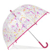 Paraguas Niños transparente PVC/Unicornio estrella