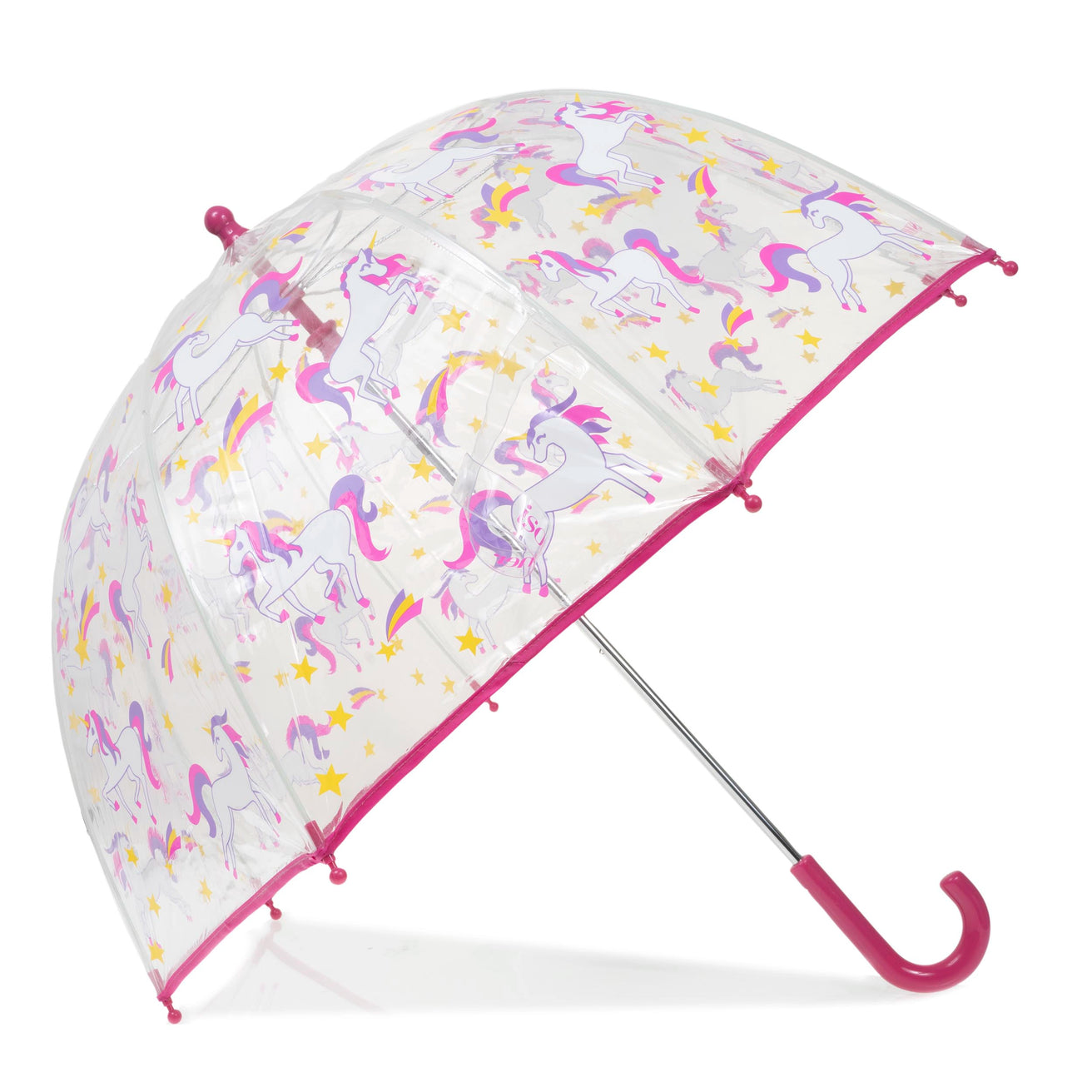 Paraguas Niños transparente PVC/Unicornio estrella