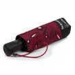 Paraguas Mini Auto Bandana Burdeos