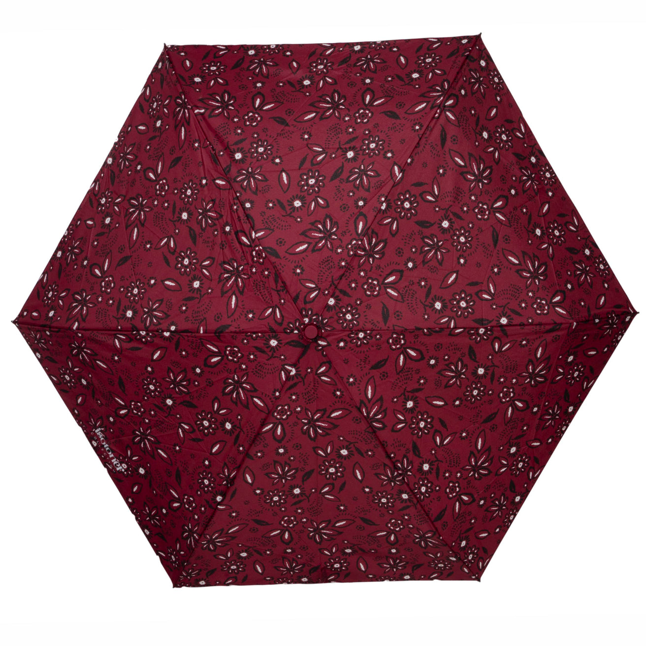 Paraguas Mini Auto Bandana Burdeos
