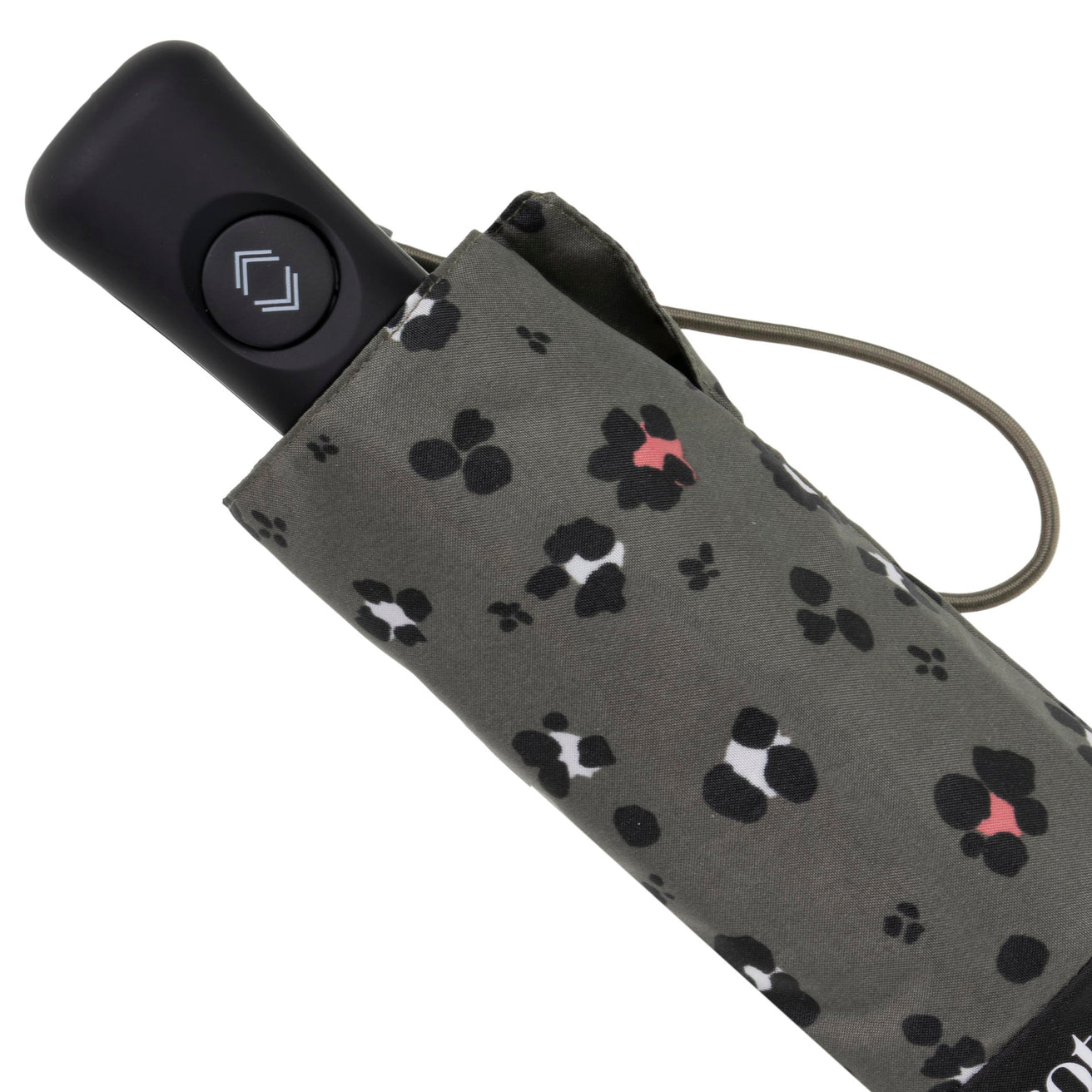 Paraguas Mini Automático Leopardo Caqui