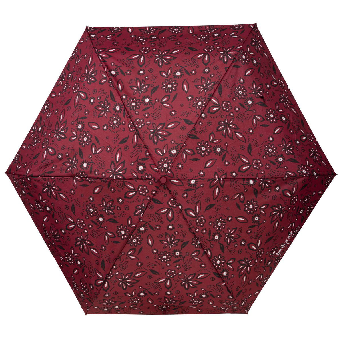 Paraguas Mini Slim Bandana Burdeos