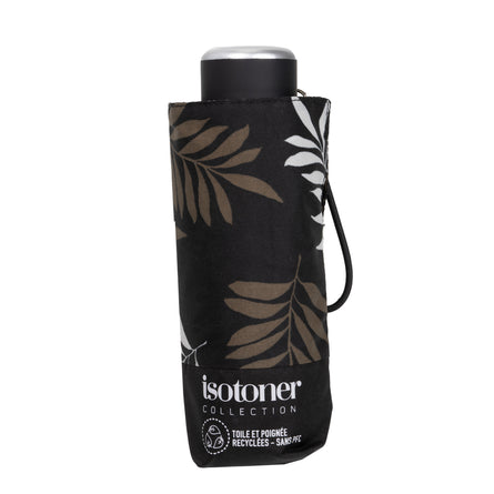 Parapluie Mini Slim Feuille kaki - Isotoner