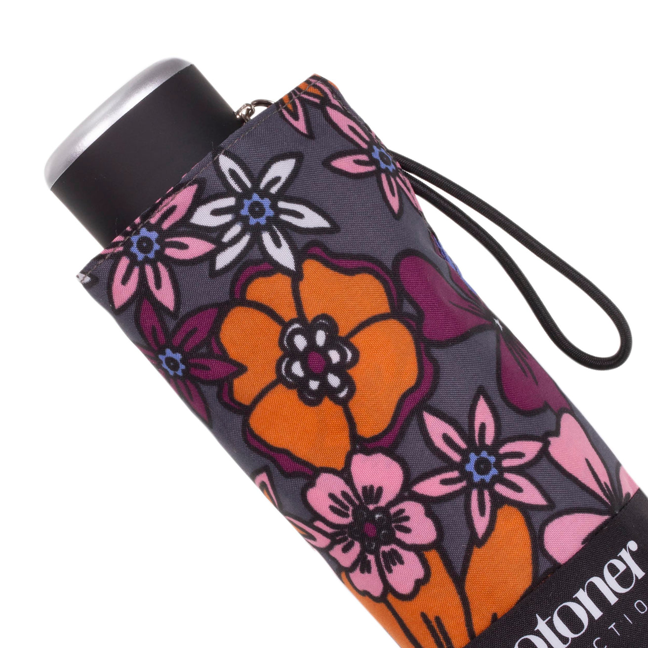 Parapluie Mini Slim Fleurs Seventies