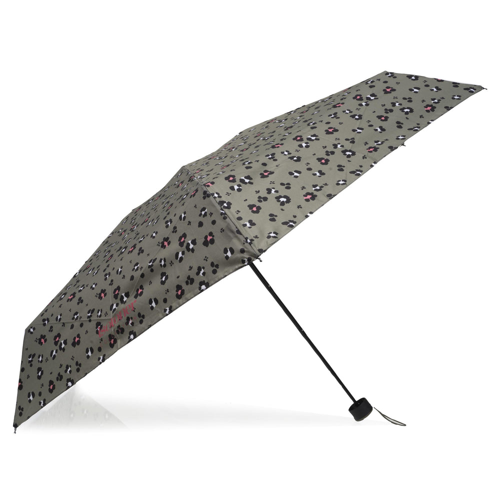 Paraguas Mini Leopardo Caqui - Isotoner