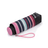 Paraguas Mini Slim Lunares Contemporáneo rayure blush Isotoner