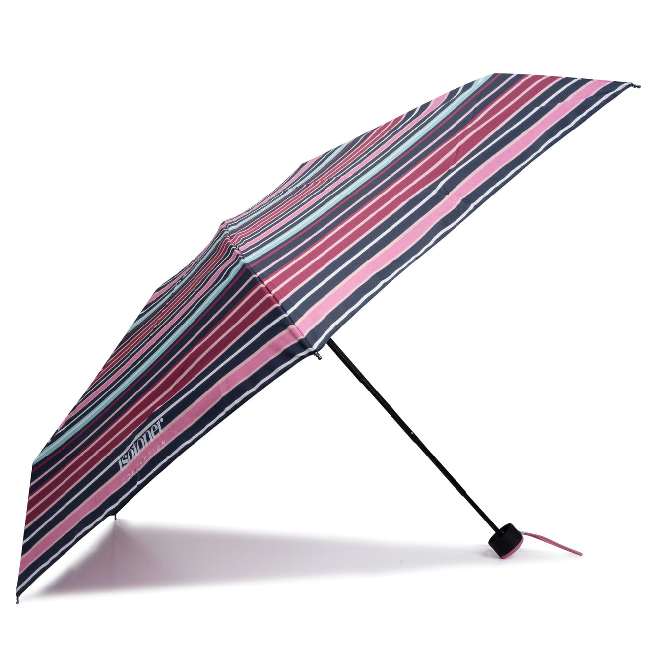 Paraguas Mini Slim Rayas Blush