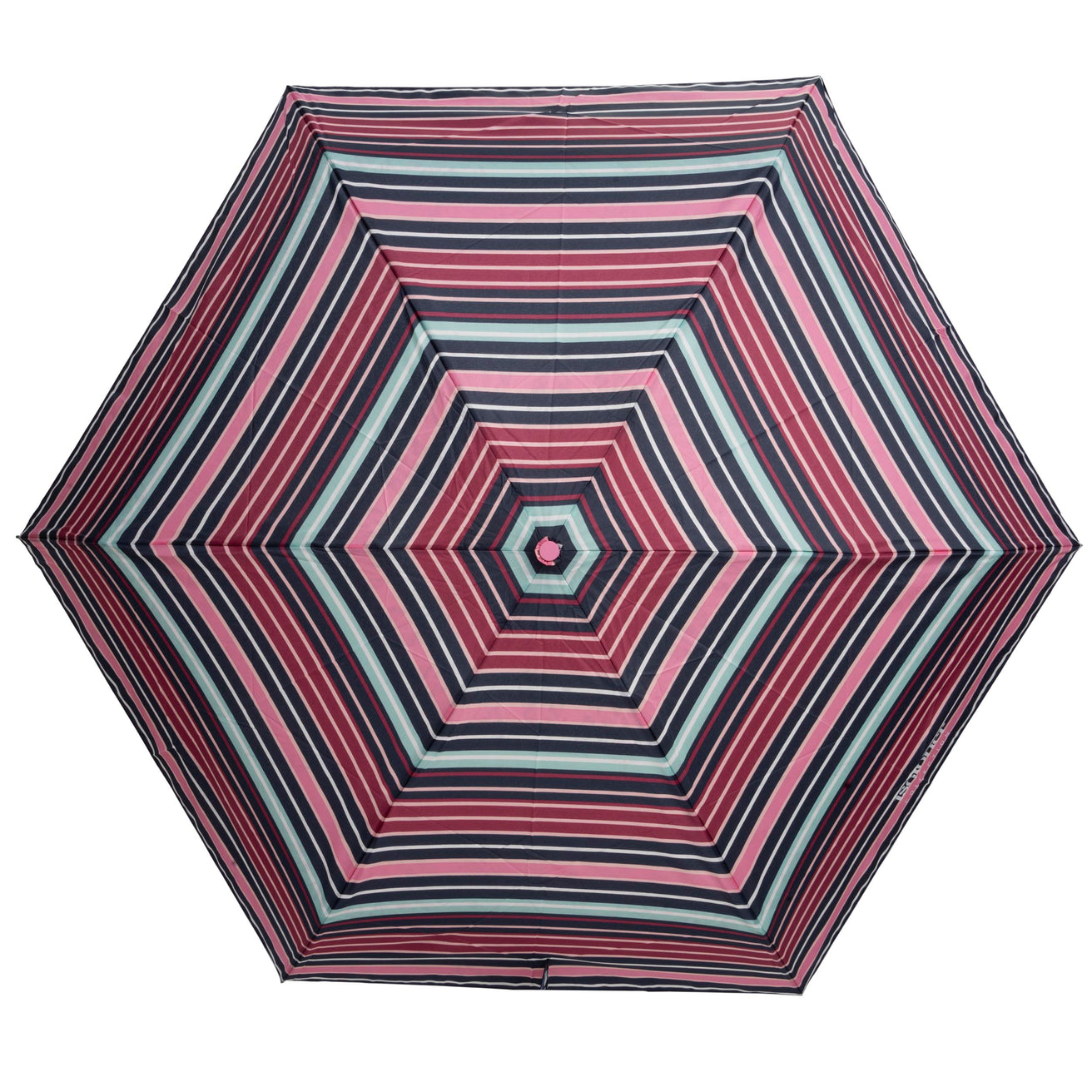 Paraguas Mini Slim Rayas Blush
