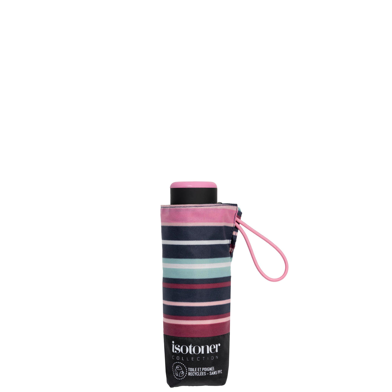 Paraguas Mini Slim Rayas Blush