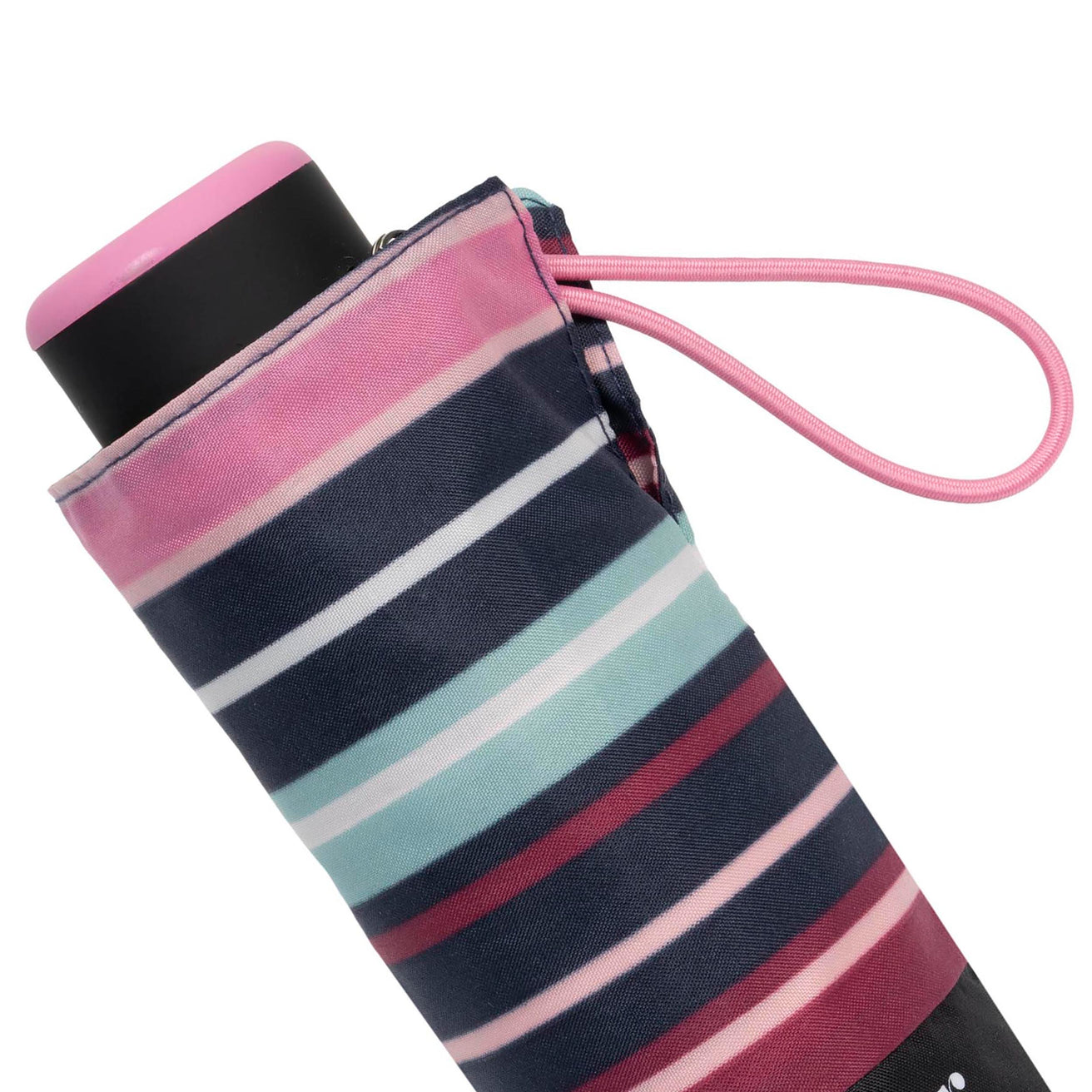 Paraguas Mini Slim Rayas Blush