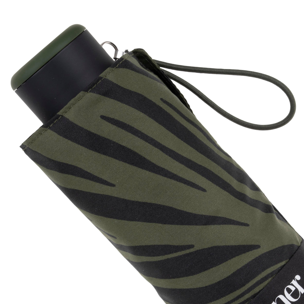 Paraguas Mini Slim Cebra Caqui