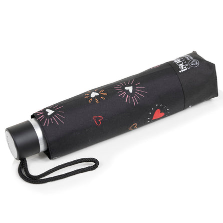 Paraguas Pequeño Precio Mini Corazón Rojo - Isotoner