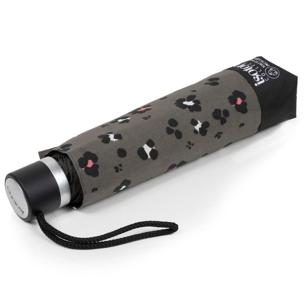Paraguas Buen Precio Leopardo Caqui - Isotoner