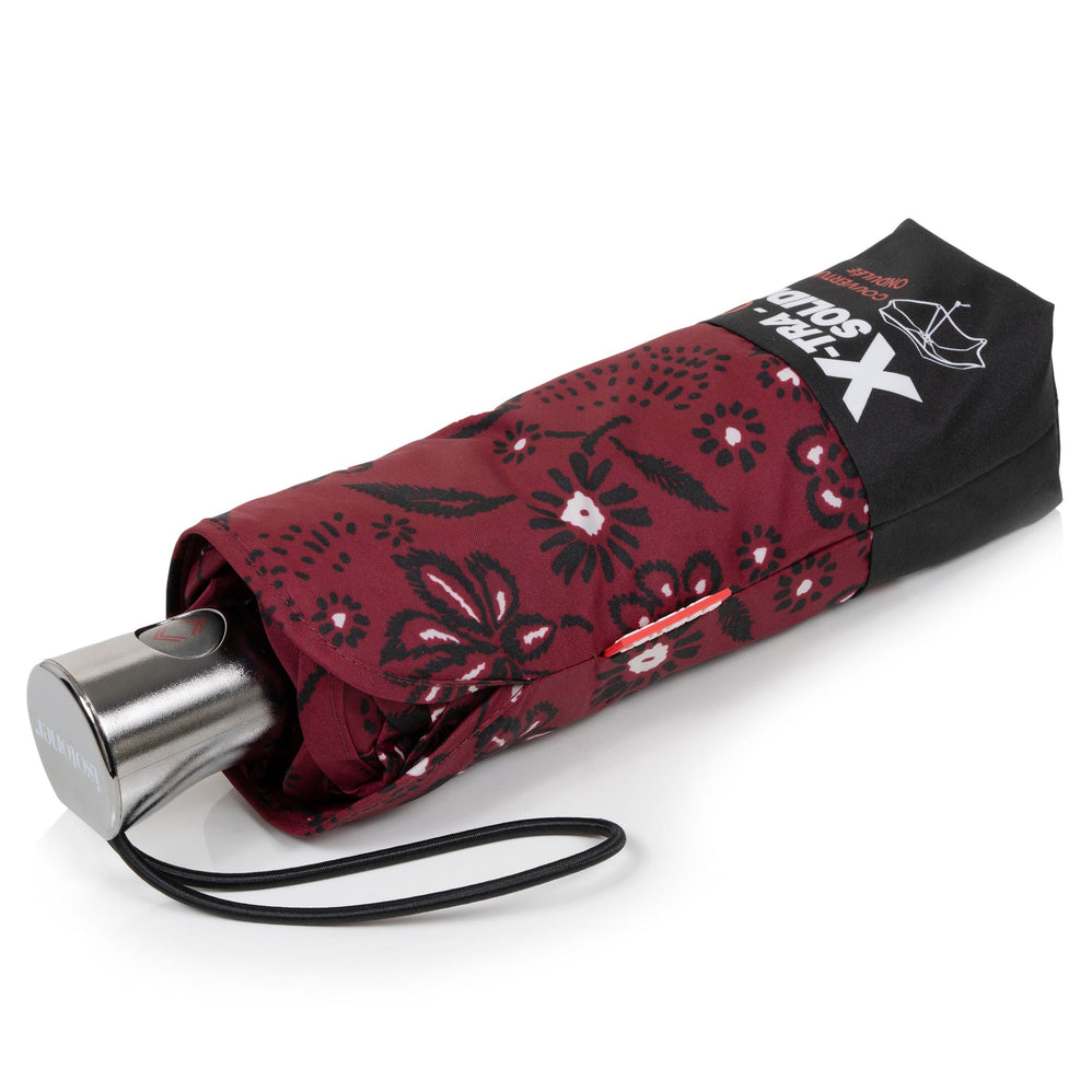 Paraguas X-TRA RESISTENTE 23 cm Bandana Burdeos - Isotoner