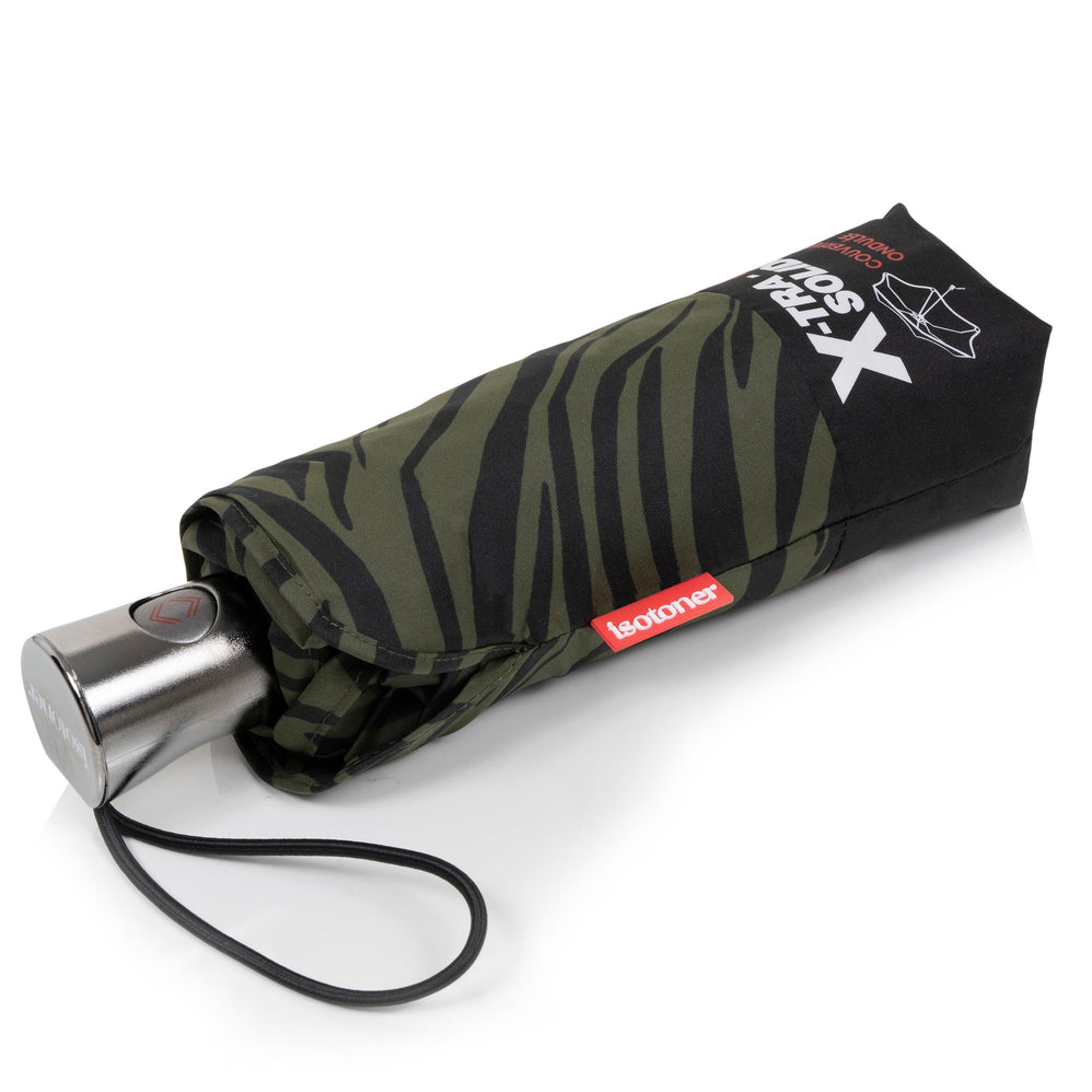 Paraguas X-TRA RESISTENTE 23 cm Cebra Caqui - Isotoner