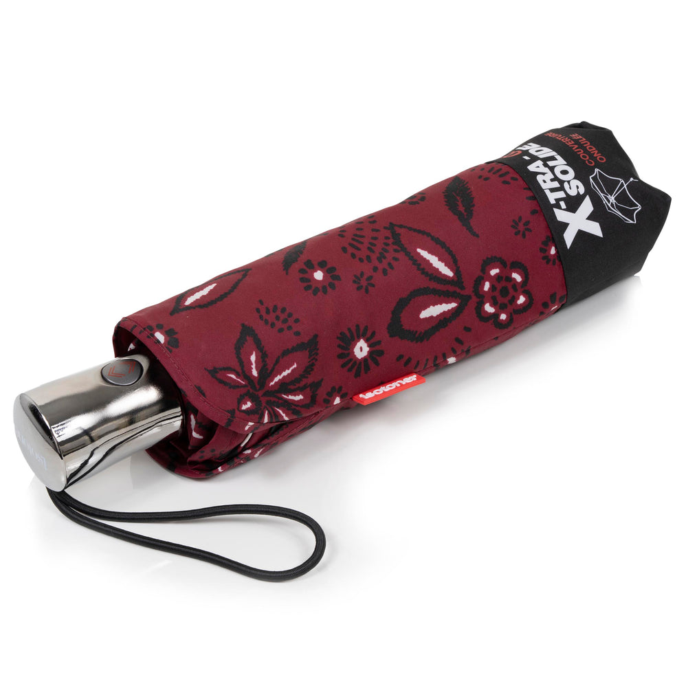 Paraguas X-TRA RESISTENTE 28 cm Bandana Burdeos - Isotoner