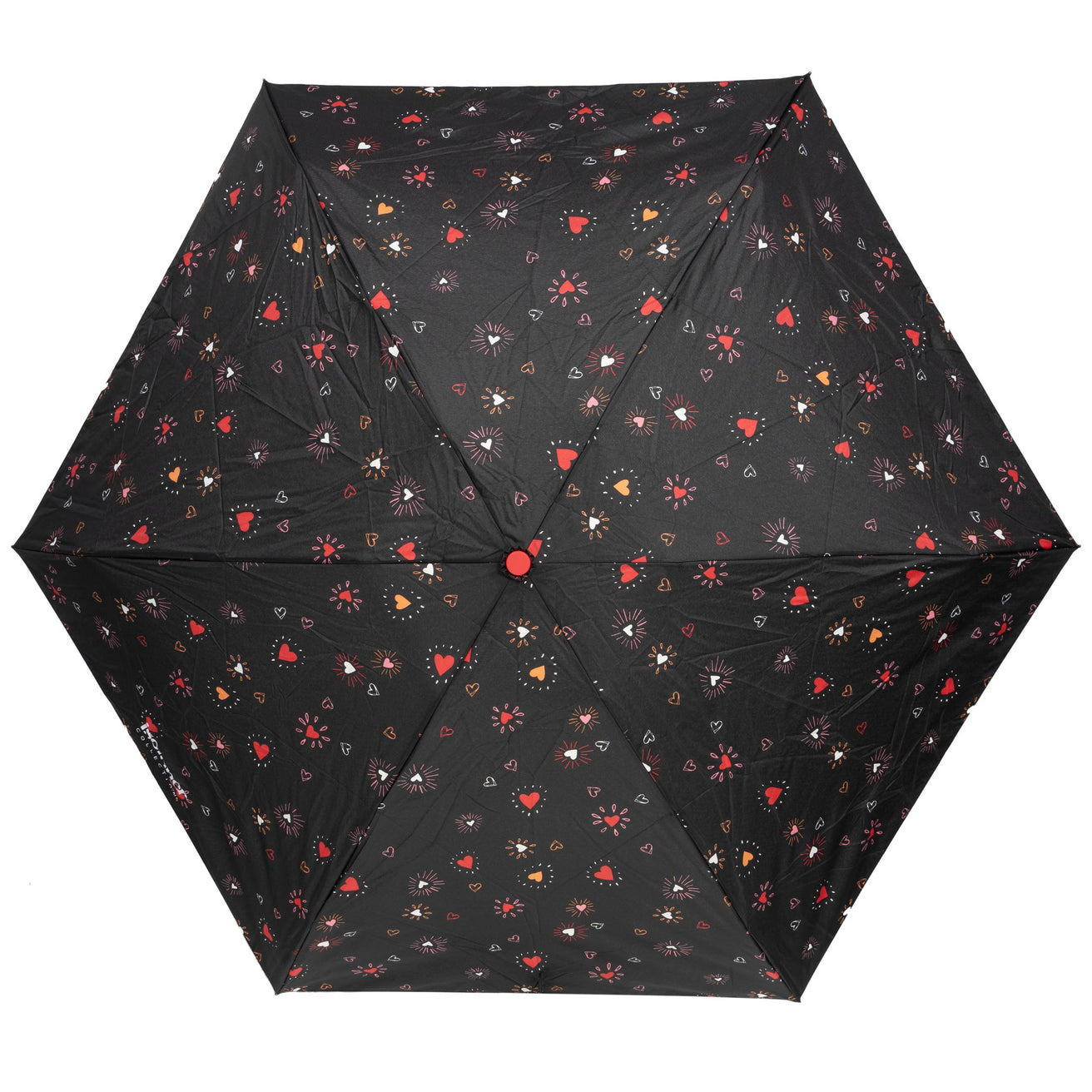 Paraguas X-TRA RESISTENTE ALPHA 17,5 cm Corazón Rojo