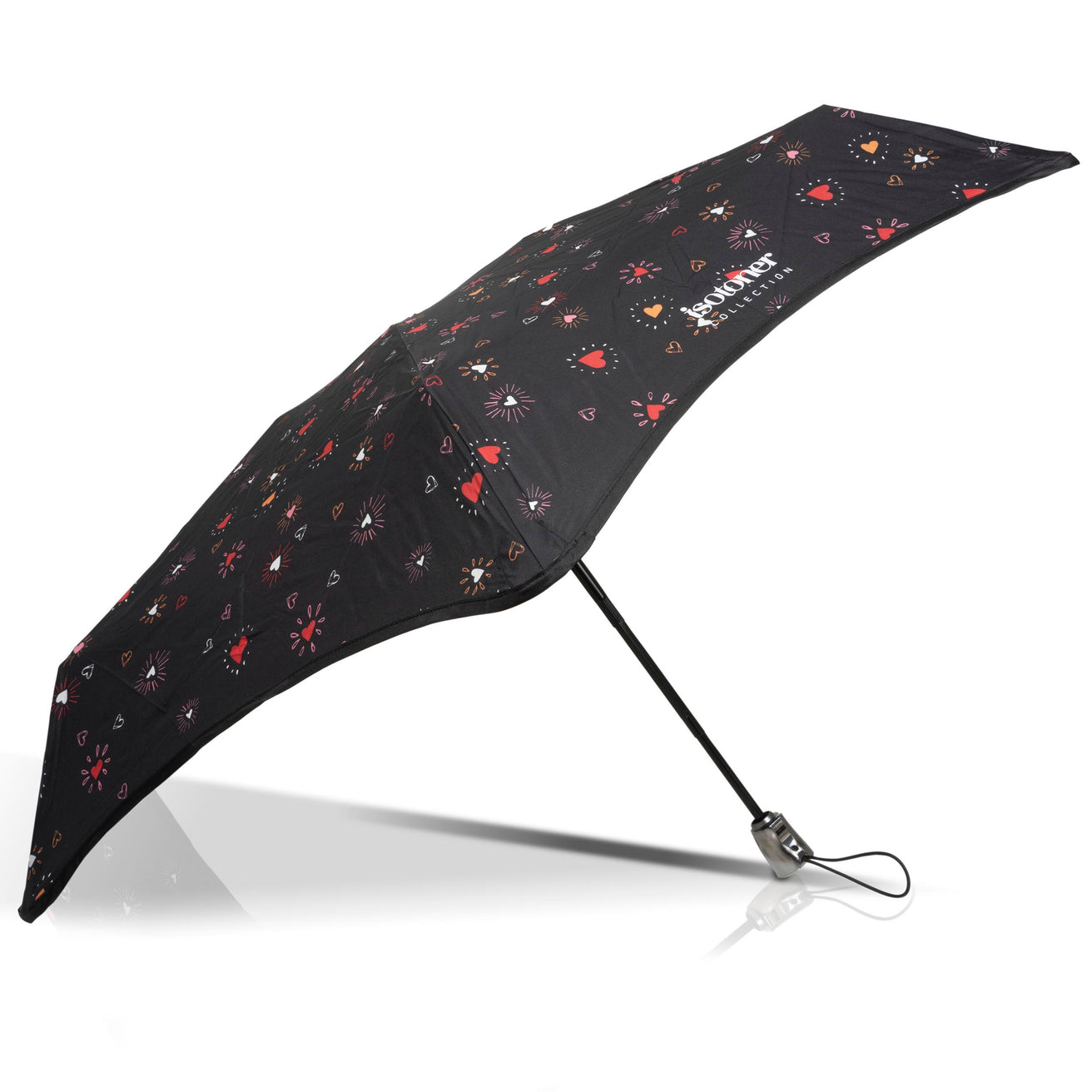 Paraguas X-TRA RESISTENTE ALPHA 23 cm Corazón Rojo