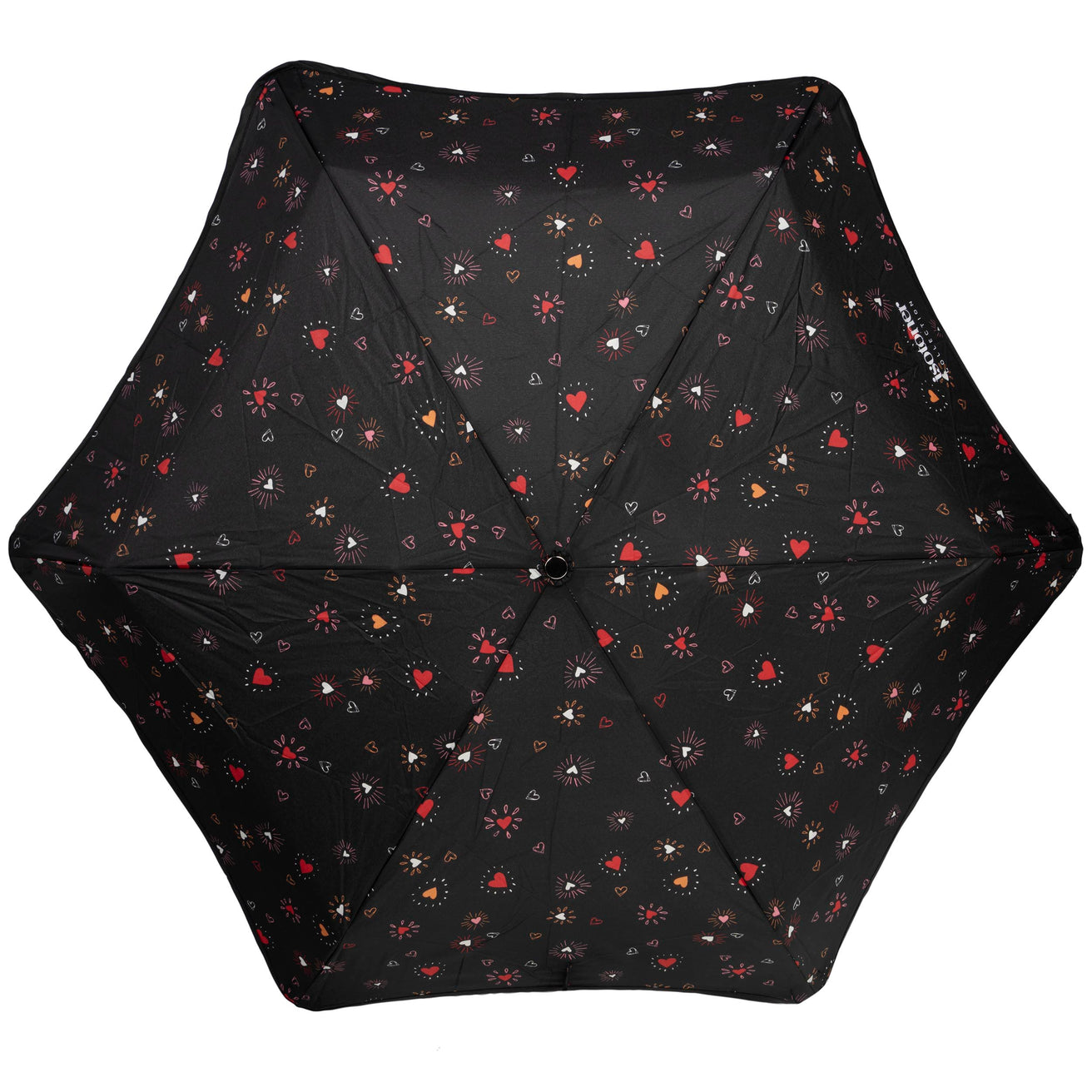 Paraguas X-TRA RESISTENTE ALPHA 23 cm Corazón Rojo