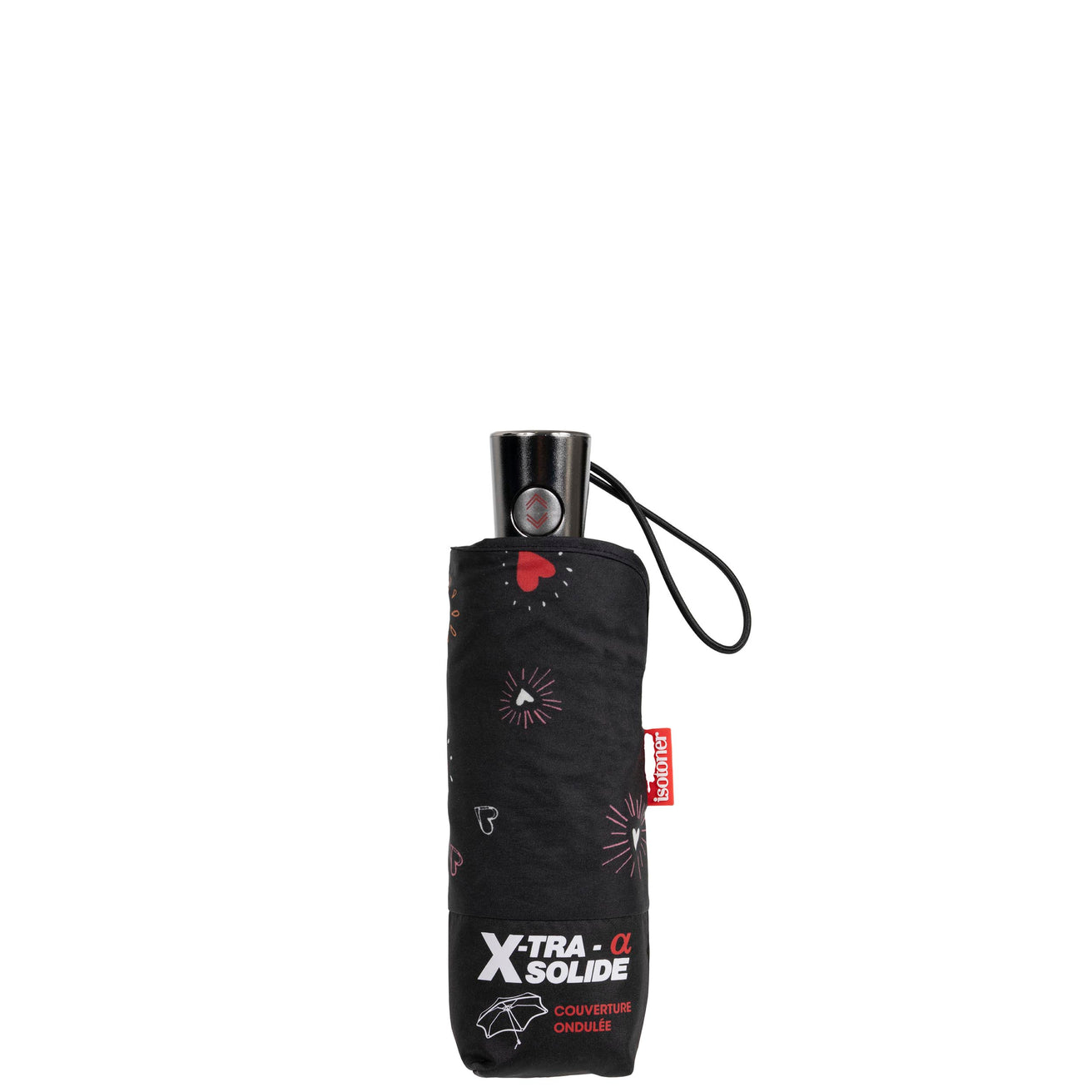 Paraguas X-TRA RESISTENTE ALPHA 23 cm Corazón Rojo