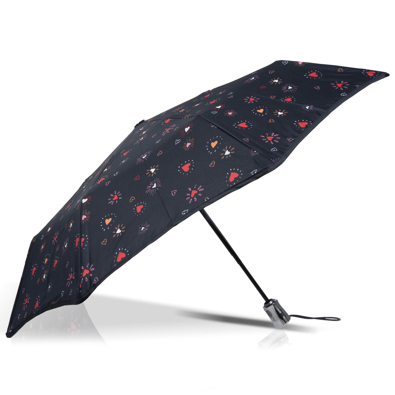 Paraguas X-TRA RESISTENTE ALPHA 28 cm Corazón Rojo