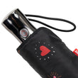 Paraguas X-TRA RESISTENTE ALPHA 28 cm Corazón Rojo