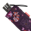 Paraguas ALPHA X-TRA RESISTENTE 23cm Flores Berenjena
