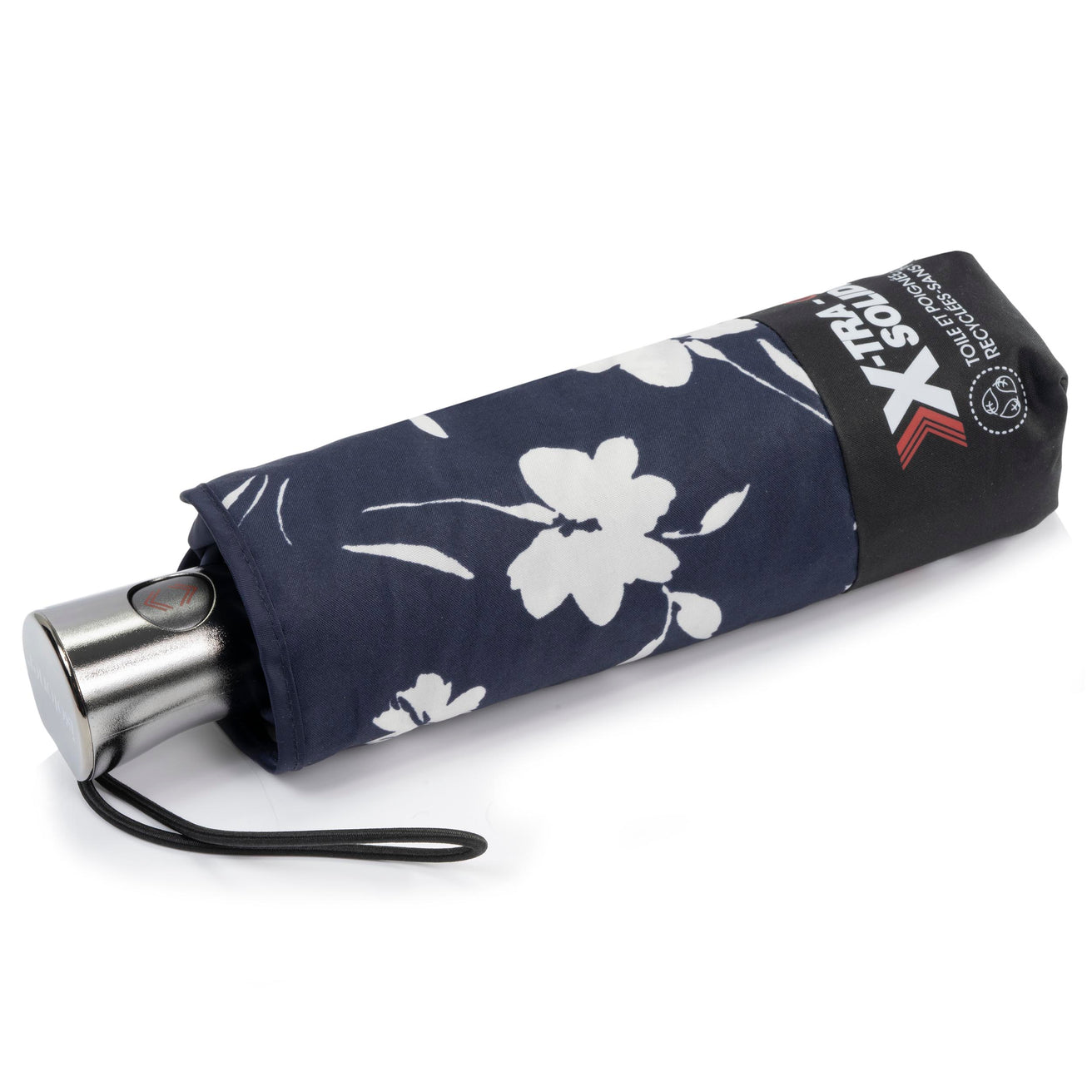 Paraguas X-TRA RESISTENTE ALPHA 23 cm Flores Azul Marino