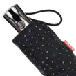 Paraguas X-TRA RESISTENTE ALPHA 28 cm Lunares Mini Negro