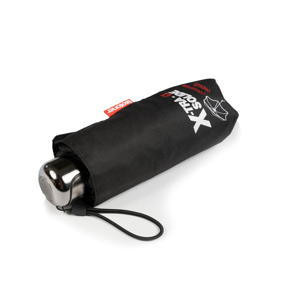 Paraguas X-TRA RESISTENTE ALPHA 17,5 cm Negro - Isotoner