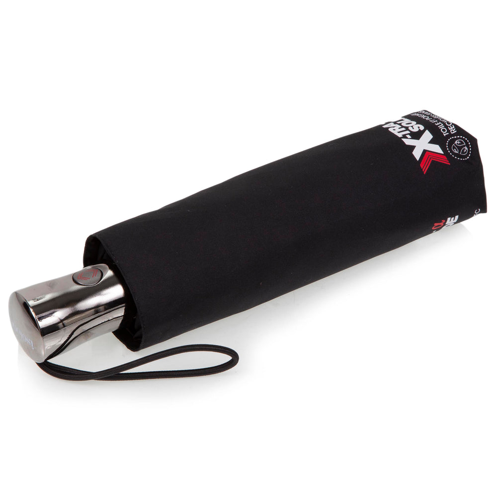 Paraguas ALPHA X-TRA RESISTENTE Negro ribete - Isotoner