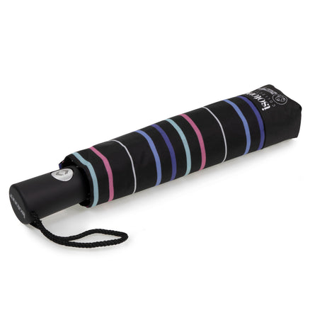 Paraguas Automático Raya pastel - Isotoner