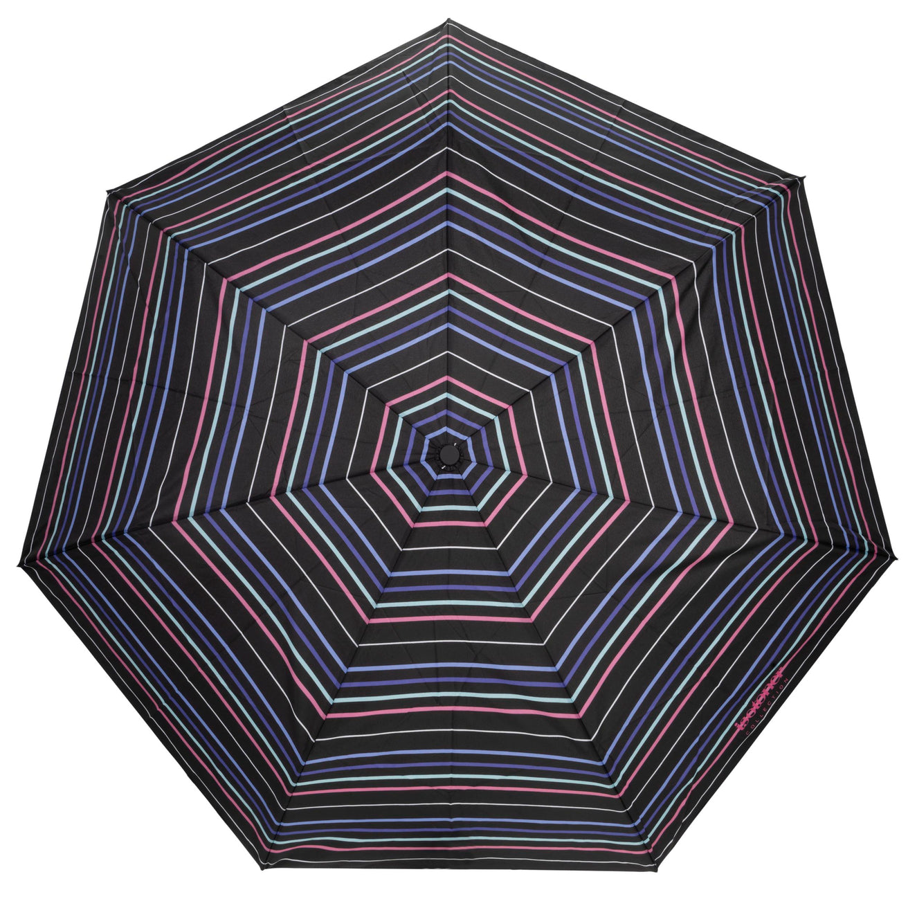 Paraguas Automático Raya pastel