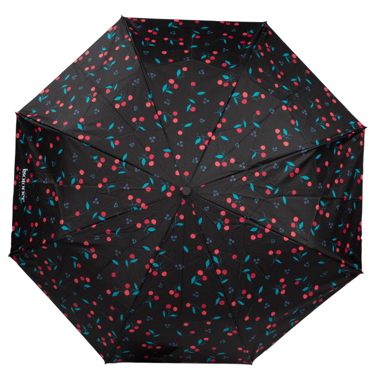 Parapluie Auto Pois cerise rose