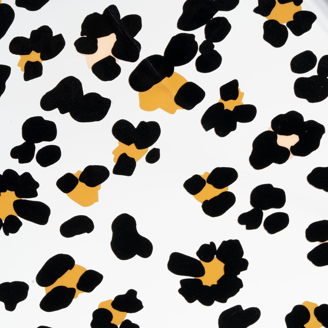 Paraguas transparentes de Paraguas transparentes de PVC/beige leopardo