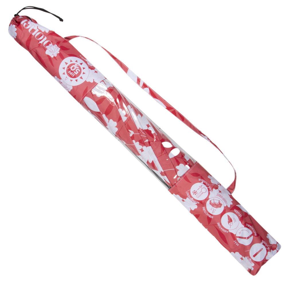 Sombrilla de playa Flores tropicales - Isotoner