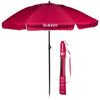 Sombrilla de playa Gris/Blanca framboise Isotoner