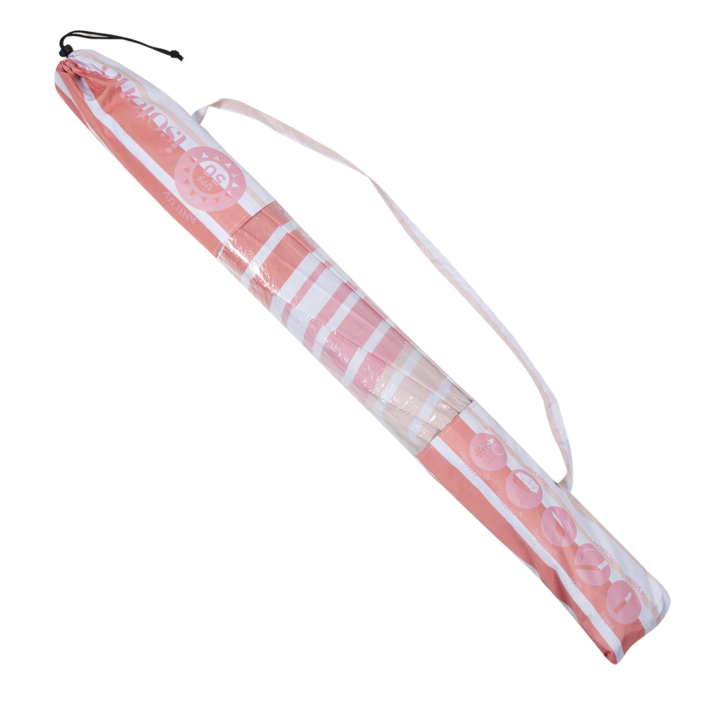 Sombrilla de playa Rayado salmón - Isotoner