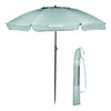 Sombrilla de playa Gris/Blanca vert d'eau Isotoner
