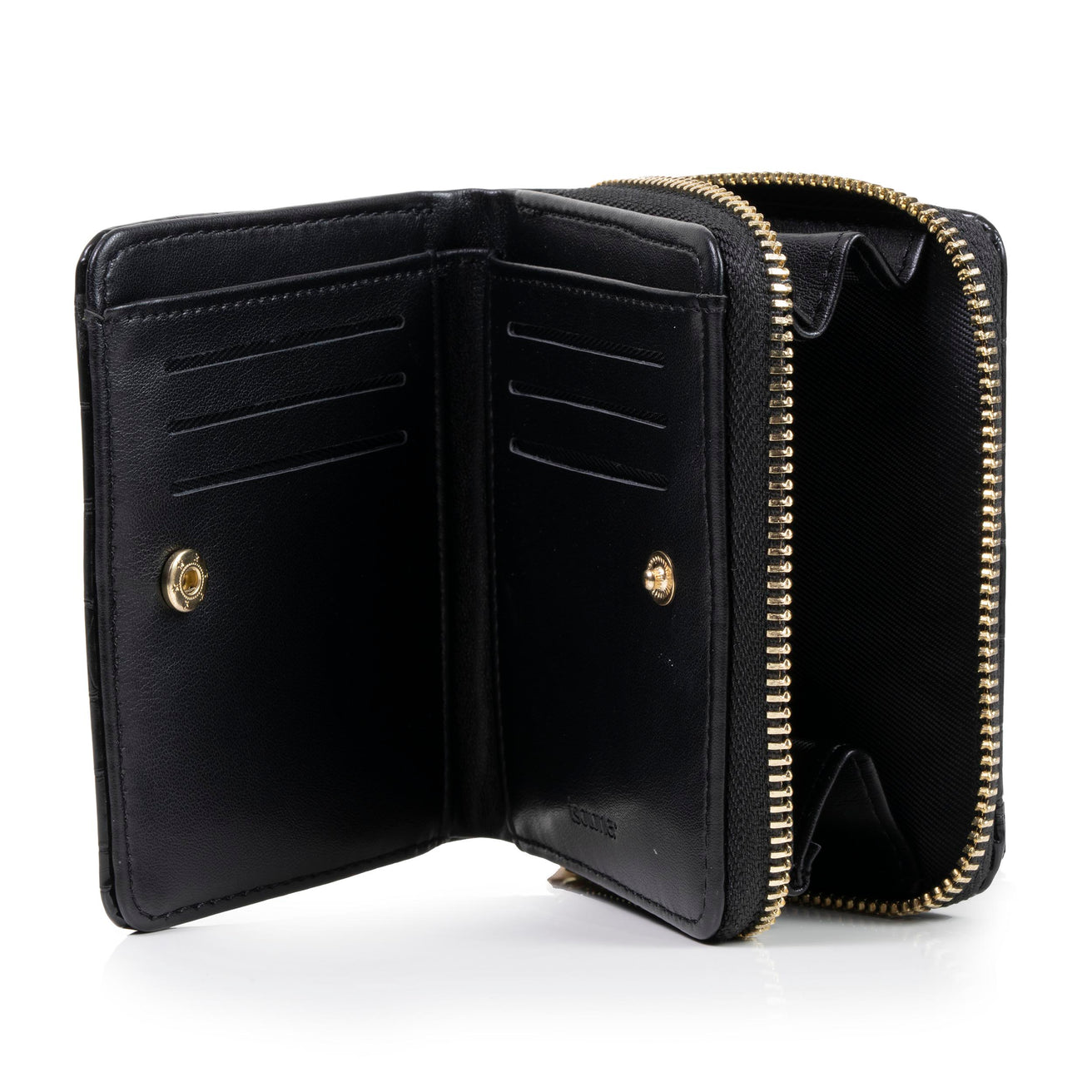 Cartera Mujer compacta Negro