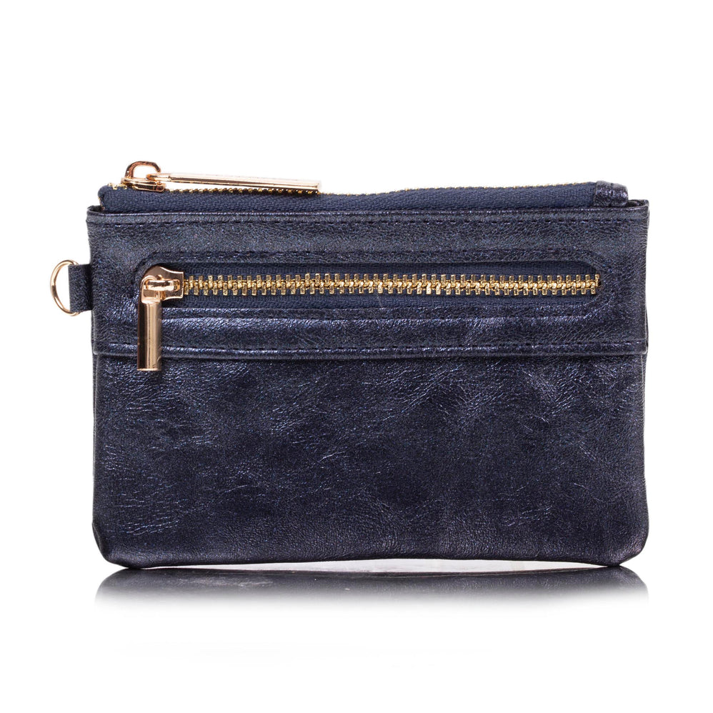 Cartera con cremallera Mujer Azul marino - Isotoner