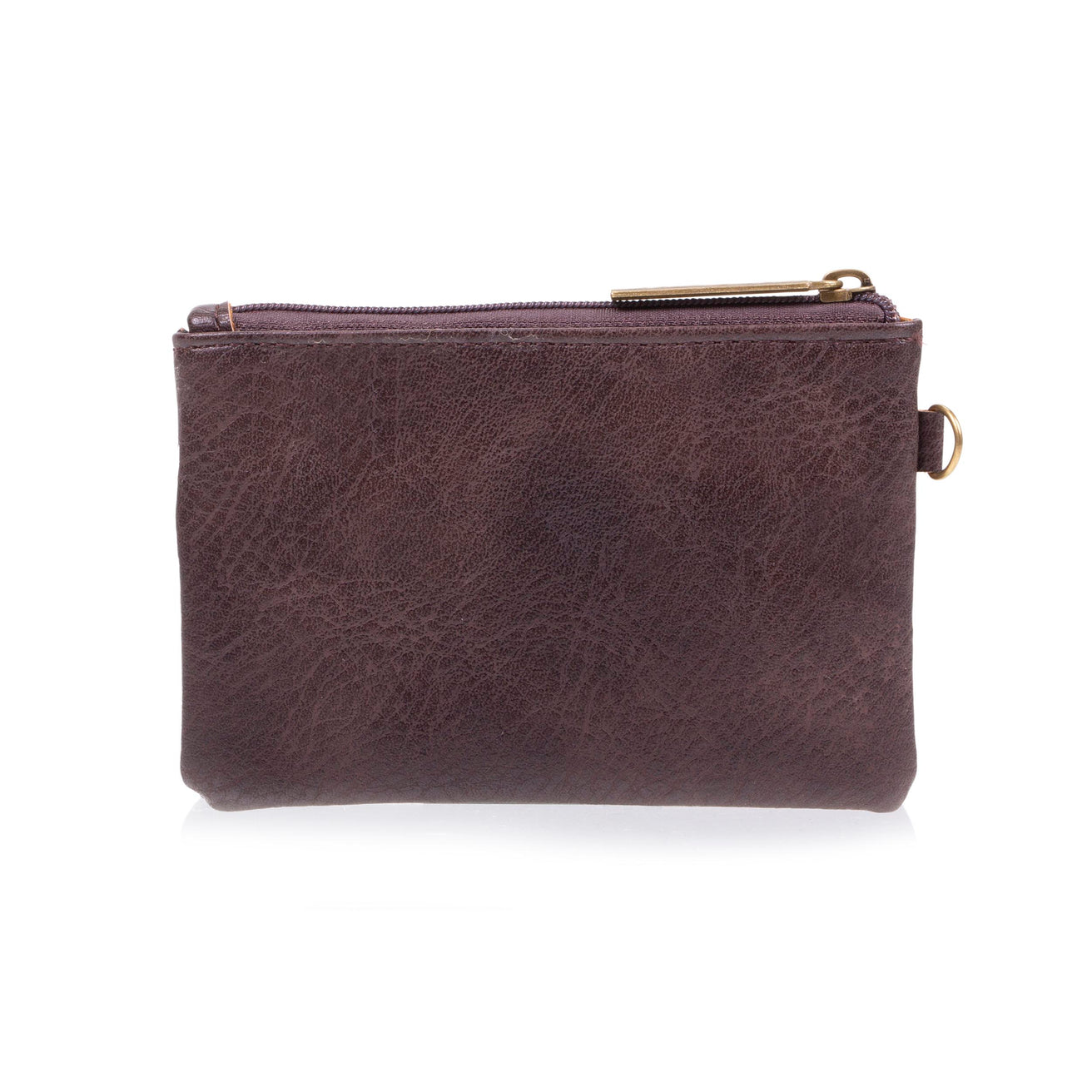 Cartera con cremallera Hombre Marrón