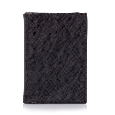 Cartera 3 compartimentos Hombre Negro - Isotoner