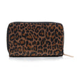 Cartera Mujer cremallera Leopardo
